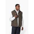 Chaleco acolchado unisex con forro polar