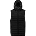 Chaleco acolchado con capucha niño Black 10/12 Ans