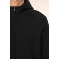 Chaqueta con cremallera y capucha