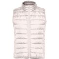 Chaleco Acolchado Mujer Blanco Vintage Xl