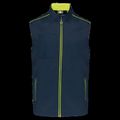 Chaleco hombre con bolsillos Navy / Fluorescent Yellow S