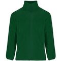 Chaqueta Sudadera Polar Cuello Alto Verde Botella L