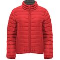 Chaqueta Acolchada de Mujer Rojo Xl