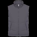 Chaleco acolchado unisex con forro polar Convoy Grey M