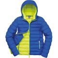 Chaqueta nylon acolchada mujer Ocean Blue / Lime Punch Xxl