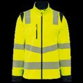 Chaqueta de seguridad con mangas extraibles Hi Viz Yellow / Navy Xxl