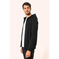 Chaqueta con cremallera y capucha