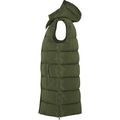Chaleco acolchado de mujer cuello alto