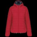 Chaqueta ligera con capucha mujer Red S