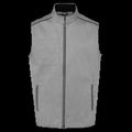 Chaleco hombre con bolsillos Marl Oxford Grey / Black Xl