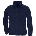 Chaqueta polar con cremallera Navy 3Xl