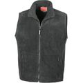 Chaleco Polar con Bolsillos Black Xxl