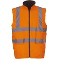 Chaleco de alta visibilidad reversible Hi Vis Orange S