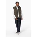 Chaleco acolchado unisex con forro polar