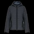 Chaqueta ligera con capucha mujer Marl Dark Grey M