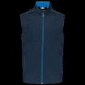 Chaleco hombre con bolsillos Navy / Light Royal Blue 5Xl
