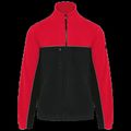 Chaqueta micropolar bicolor Black / Red Xxl