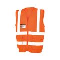 Chaleco de seguridad de rejilla Fluorescent Orange 3Xl