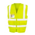Chaleco tiras reflectantes Fluorescent Yellow S