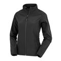 Chaqueta softshell reciclada mujer Black M