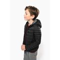 Chaqueta acolchada con capucha infantil