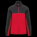 Chaqueta micropolar bicolor Red / Dark Grey L