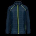 Chaqueta Softshell de dos capas unisex Navy / Fluorescent Yellow Xs