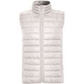 Chaleco acolchado tacto pluma Blanco Vintage 2Xl
