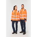 Chaqueta de seguridad con mangas extraibles