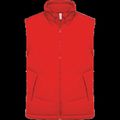 Chaleco acolchado unisex con forro polar Red Xxl