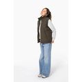 Chaleco acolchado unisex con forro polar