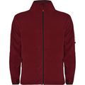 Chaqueta Sudadera Micropolar Cuello Alto Granate 3Xl