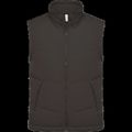 Chaleco acolchado unisex con forro polar Dark Grey 3Xl
