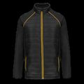 Chaqueta Softshell de dos capas unisex Black / Yellow 4Xl