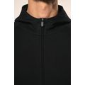Chaqueta con cremallera y capucha