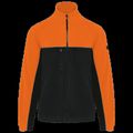 Chaqueta micropolar bicolor Black / Orange S