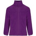 Chaqueta Sudadera Polar Cuello Alto Púrpura 4