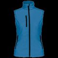 Chaleco sofshell mujer impermeable Aqua Blue 4Xl