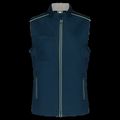 Chaleco mujer con bolsillos Navy / Silver Xl