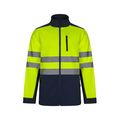 Chaqueta soft shell con forro polar