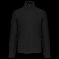 Chaqueta micropolar con cremallera hombre Black 4Xl
