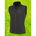 Chaleco softshell reciclado para mujer Black Xl