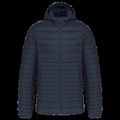 Chaqueta acolchada con capucha Navy Xl