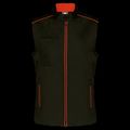 Chaleco mujer con bolsillos Black / Red S