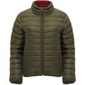 Chaqueta Acolchada de Mujer Verde Militar 2Xl