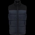 Chaleco acolchado bicolor unisex Navy / Black XS