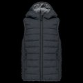 Chaleco acolchado con capucha niño Marl Dark Grey 6/8 Ans