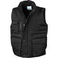 Chaleco acolchado Hidrófugo y cortaviento Black XL