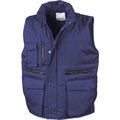 Chaleco acolchado Hidrófugo y cortaviento Royal Blue XL