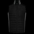 Chaleco acolchado hombre Black / Dark Grey Heather XXL
